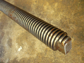 Spindle threaded rod Spindle drive Hofmann 2 columns Lifting platform GTE 2500 / STE 2500