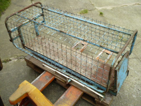 Working cage inclined elevator Roofing elevator building lift Böcker Steinweg Teupen