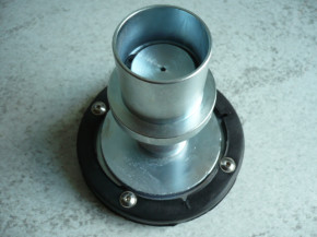 Plug-in mushroom holder with turntable support plate Herrmann Typ Swingarm 2.50 swivel arm 3.5-6.5t