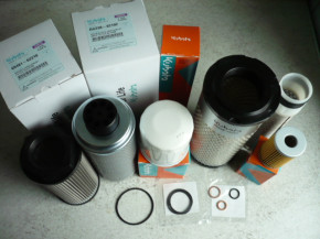 Service Maintenance Kit Filter Set Oil Filter Fuel Filter Kit Kubota KX61-3 / KX71-3 / KX91-3 / KX101-3 / U35-3
