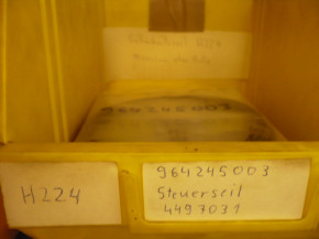 safety cable, steel cable, control cable, shift cable for Romeico H 224 / FOG 449 / SUN lifting platform