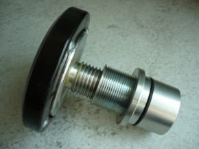 Plug-in mushroom recording with turntable support plate Herrmann Swingarm 2.35 underfloor