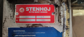 Guide pulley 672897 Rope pulley Rope guide Deflection pulley Control cable Stenhoj 1980