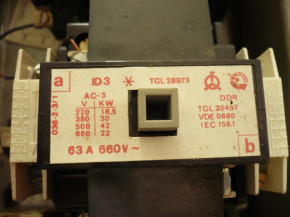 Control box, control cabinet DDR VEB MDSt 63-R for various lifts