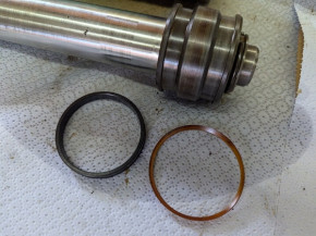 Support ring for piston seal Orsta hydraulic cylinder VEB DDR Lunzenau 1.5t