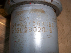 Sealing set gasket VEB lifting cylinder tractor combine harvester Progress B1-63/56x630