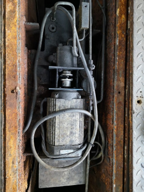 Driver coupling connection pump underfloor platform Nußbaum Unilift 3500 2.35 TTK