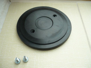 lift pad, rubber pad for autop and Stenhoj Mascot lift (122 mm x 13 mm with vulcanized metal disc) Mascot M2.30 / Maestro 2.35