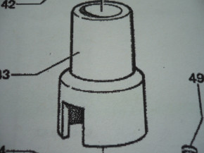 Lifting nut for Hofmann Duolift Type GS 300/320, GSE 300/320, GT 280, G 280 DL-G, GBT