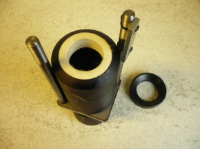 lift nut + safety nut for Maha EL 2500 / EL 2.5 GF / EL 3.0 GF 2 post lift