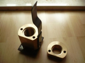 lifting nut and safety nut Set for Zippo lift type ZO Ford, ZO 2-3 T, ZO 2VW, ZO 2TE, ZO 2/T03, ZO 2/1, 2, 3, 4, 5, 6, ZO 3