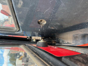 Locking bolt door stop door lock cabin lock Kubota KX61-3 / KX101-3 Alpha 3 excavator RG51846290