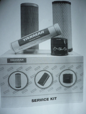 Service filter maintenance kit oil filter fuel filter Yanmar SV 15 17 mini excavator