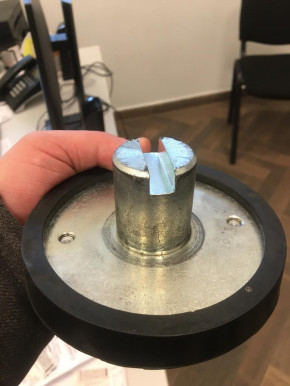 Adapter piece spacer plug-in system plate support increase lift pad Maha