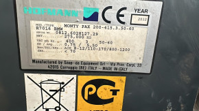 Reversing switch tire balancing machines tire fitting Hofmann Monty PAX BMW