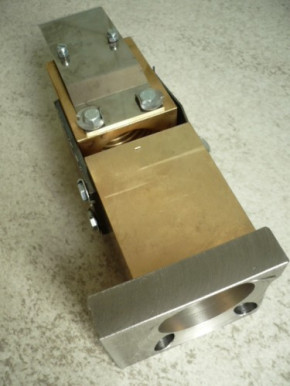 Lifting nut + safety nut + Locking plates for Zippo lift type 1401 1411 1412 / 4 tons lift