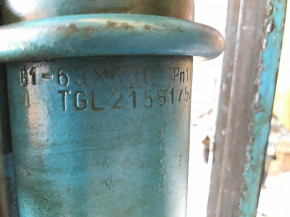 gasket kit, seal kit for VEB 1.5 tons DDR Takraf Car Lift / Takraf Lunzenau scissor lift (rod = 40 mm diameter) / MZG 40 / MDK 504