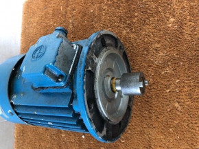 Electric motor 22mm shaft Exchange motor Motor VEM Thurm ETM DDR Takraf Lunzenau