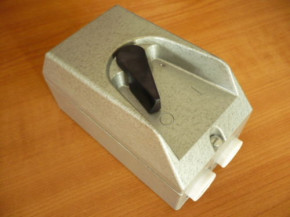 Main switch, motor protecting switch MS 500/10 EAW VEB GDR conveyor belt Takraf type A1-1-4