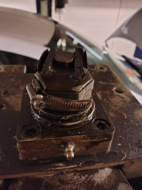 bearing flange for RAV Ravaglioli lift type KP/KPN/KPX versions / R121 - R123 old version