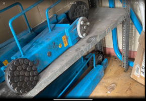 lift pad, rubber pad, rubber plate for Ravaglioli inter alia Type KPN 305 D (148 mm x 25 mm)