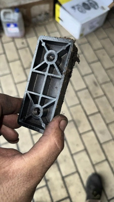 sliding pad, sliding block, sliding element for RAV Ravaglioli lift type KPN/KPX/KPS versions (with holder)