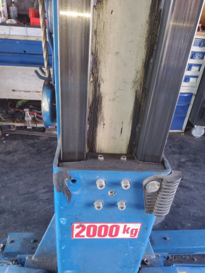 Alu central holder slide guide lifting slide guide Ravaglioli RAV KPN KPX KP