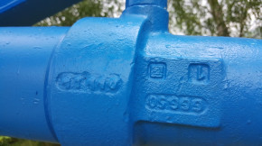 Sealing packer hydraulic VEB Progress T 174-2 wheeled excavators DDR machinery (Cylinders with 70mm rod, round head)