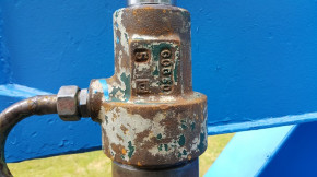 Seal kit lift cylinder VEB Fortschritt T174-2 mobile excavator DDR machinery (Cylinder with 56mm rod, round head)