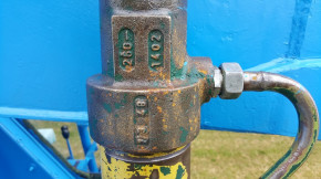 Seal kit lift cylinder VEB Fortschritt T174-2 mobile excavator DDR machinery (Cylinder with 56mm rod, round head)