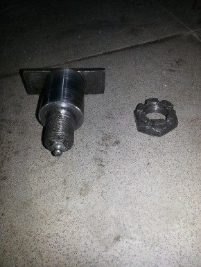 guide roller, supporting roller with socket for Romeico Atlantic 2 post lift 140mm and Atlantic lift old version