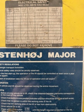 Pushbutton Switch / Control Box for Stenhoj Major / Maestro / Mascot Type 2.20 / 2.32 / 2.30 / 2.50 / 35 M / 30 / Miro 2.30