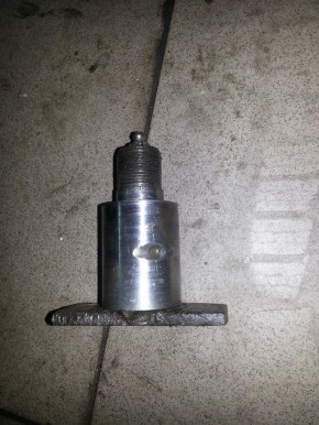 guide roller, supporting roller with socket for Romeico Atlantic 2 post lift 140mm and Atlantic lift old version
