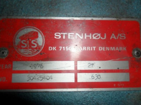 lifting nut for Stenhoj lift type DS2 633 600 630 635 840 A-S630 wilth Ø40x6mm thread lead