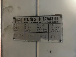 lifting nut for Ravaglioli / MARCONI lift KP 121/2, KP 121-3, KP 123D, KP 301, KP 124, KP 125, KP 126, KP 305, R 121-305 (right-hand thread) Ø40x6