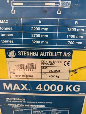 Pushbutton Switch / Control Box for Stenhoj Major / Maestro / Mascot Type 2.20 / 2.32 / 2.30 / 2.50 / 35 M / 30 / Miro 2.30
