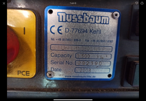 Sliding disc sliding piece sliding block nussbaum Unilift UNI-Lift 3500 NT / Plus - 5000 NT / Plus - 5000 CLT / Plus - GSM / lower end is installed