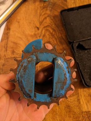 chain sprocket wheel 1/2 inch for Hofmann Duolift Type GT 2500 GTE 2500 / GE 3.0