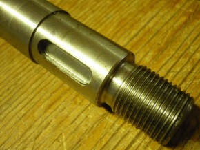 lift nut + safety nut + spindle in Set for Maha lift ECON 3 3.0 3.5 / from construction year December 2005 / 3 tons