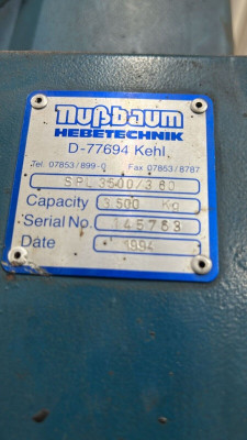 Suction filter hydraulic filter Nussbaum Sprinter Express Mobil Unilift SPL TS TSK