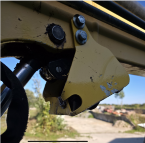 Protective work light headlight for Yanmar SV16 mini excavator 172B2417420