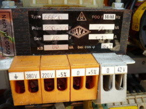 contactor BBC ABB B12-30-01 MBB workplatform lifting platform Type MM 2DL / S - MM 30 LKR