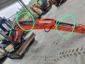 Hydraulic Cylinder Mounting Arm cylinder boom for Kubota Excavator KX71-3 RG44867600