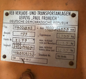 Filu Fuel filter for VEB Takraf Forklifts DFG 3202 N-A DFG 4002 IFA etc.