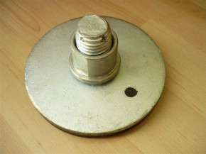 receiving increasing + rubber pad for Zippo lift (135mm x 17mm with steel plate + round plug-on) 2130