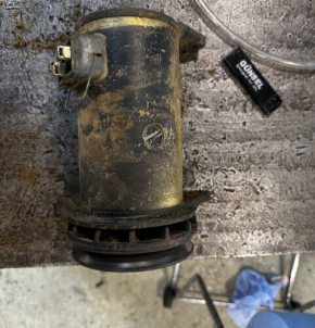 DDR alternator VTA Takraf forklift DFG 2002 2N VEB Fortschritt IFA 12V