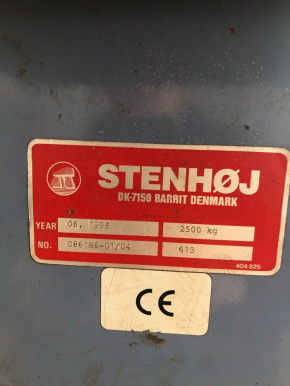 lifting nut or load nut for Stenhoj lift Maestro, Mascot, DS2 M Ø40x5mm thread lead