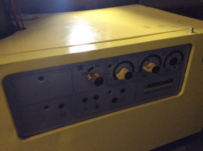 Kärcher station HDS 12/14-4 S hot water high pressure cleaner steam cleaner UVV NEW