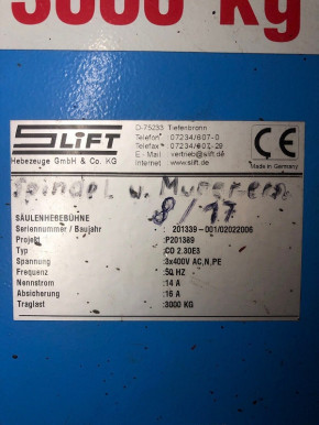 V-ribbed belts ribbed belt flat belts for Slift lift type CO2.30 E3 / CO2.35 E3