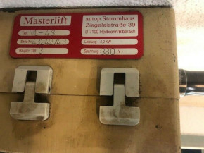 Seal tooth rod scraper Autop underfloor platform Masterlift ML-4S AF/RF